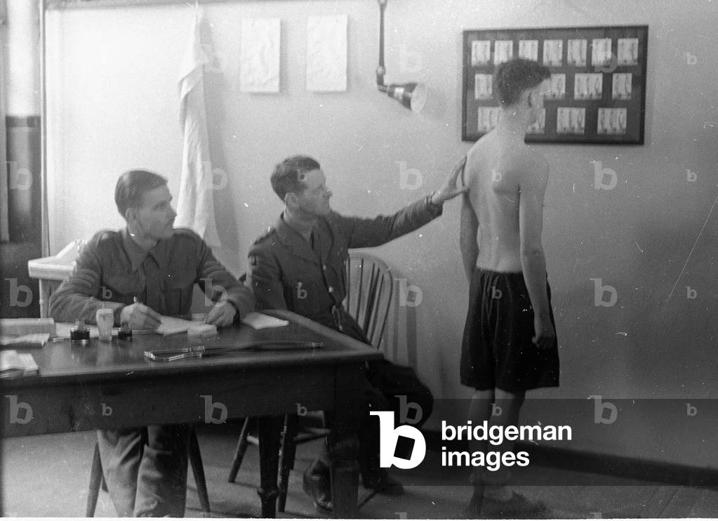 1st May 1942 Alfieri. Army Training. No.30 Physical Development Centre. Barracks. 1942 1st May 1942