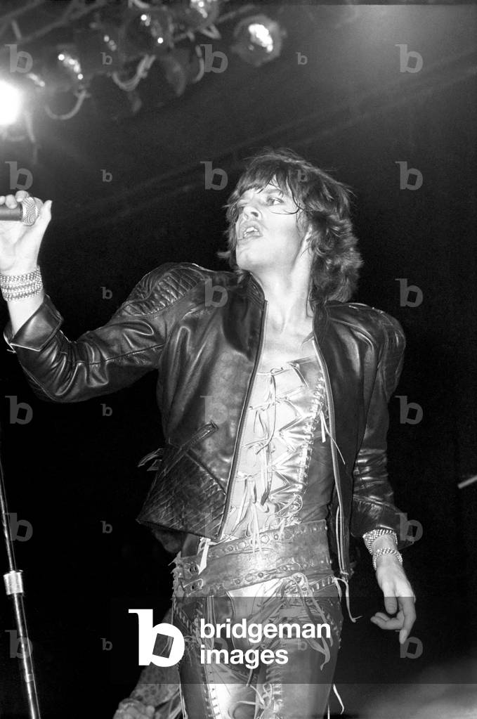 The Rolling Stones. September 1973 (b/w photo)