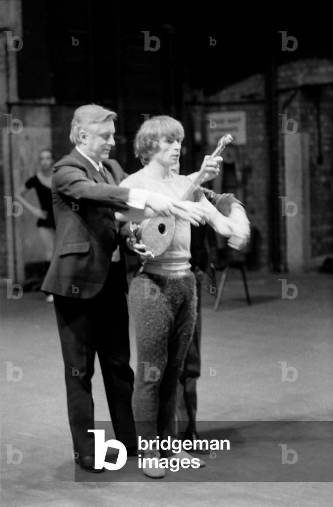 Entertainment dance. The Dutch National Ballet is giving it's first London season from the 1-6 December 1969 at Sadler's Wells theatre. Rudolf Nureyev is the guest artist in the company's performance in George Balanchine's 