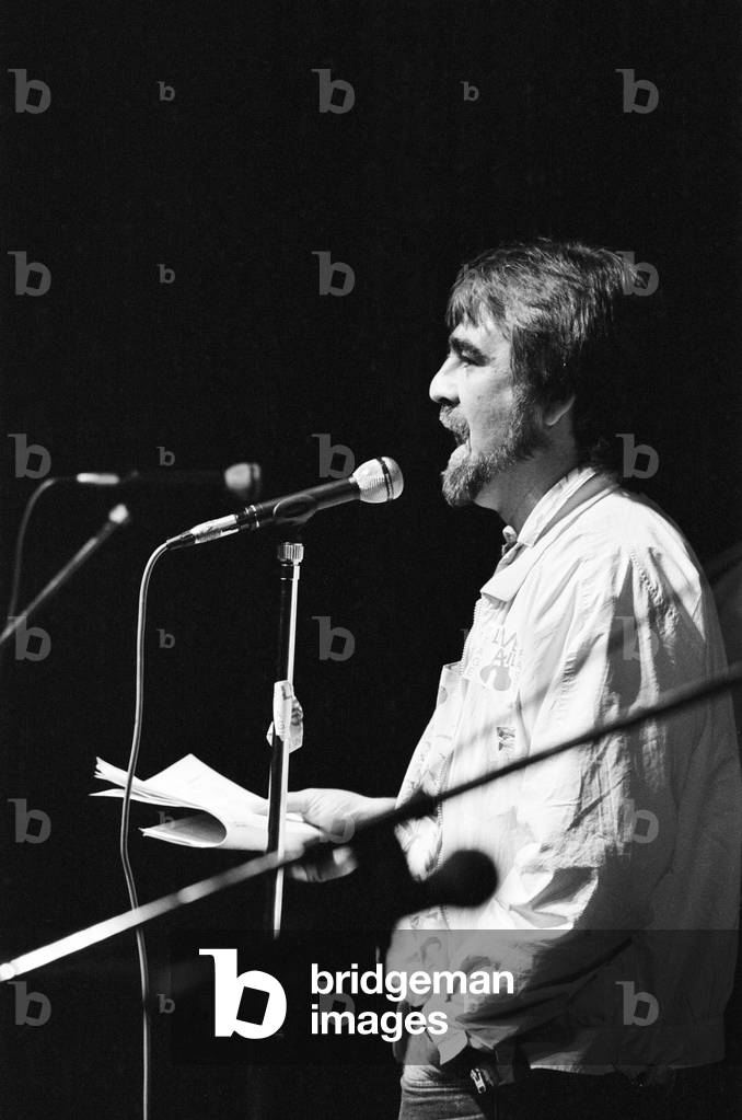 Liver Aid at Liverpool Empire Theatre. 20th September 1985.