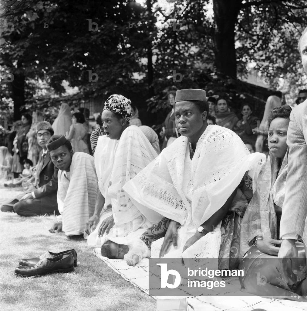 Muslim Religious Service. June 1960