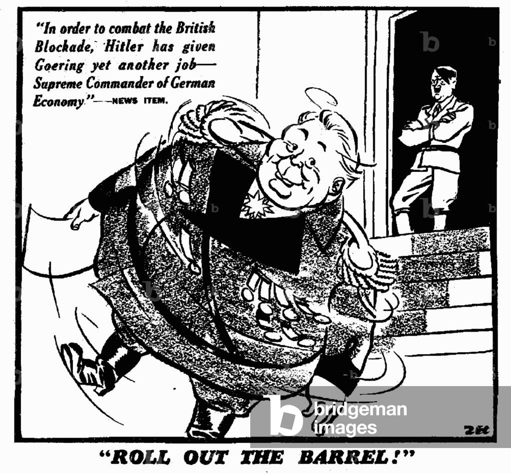 Roll Out The Barrel, 5th January 1940 (b/w illustration)
