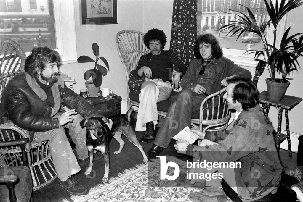 Squatters moved into Cornwall Terrace overlooking London's Regents Park, January 1975