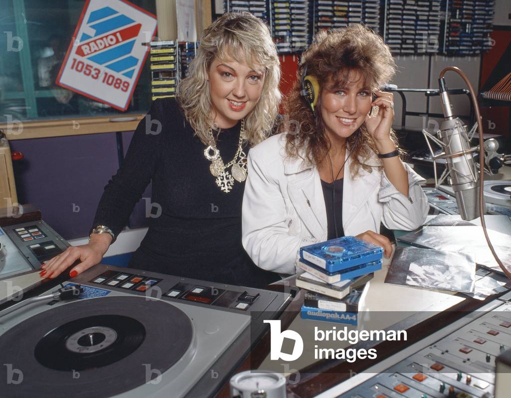 Radio One Disc Jockey Liz Kershaw. 5th August 1988 (photo)