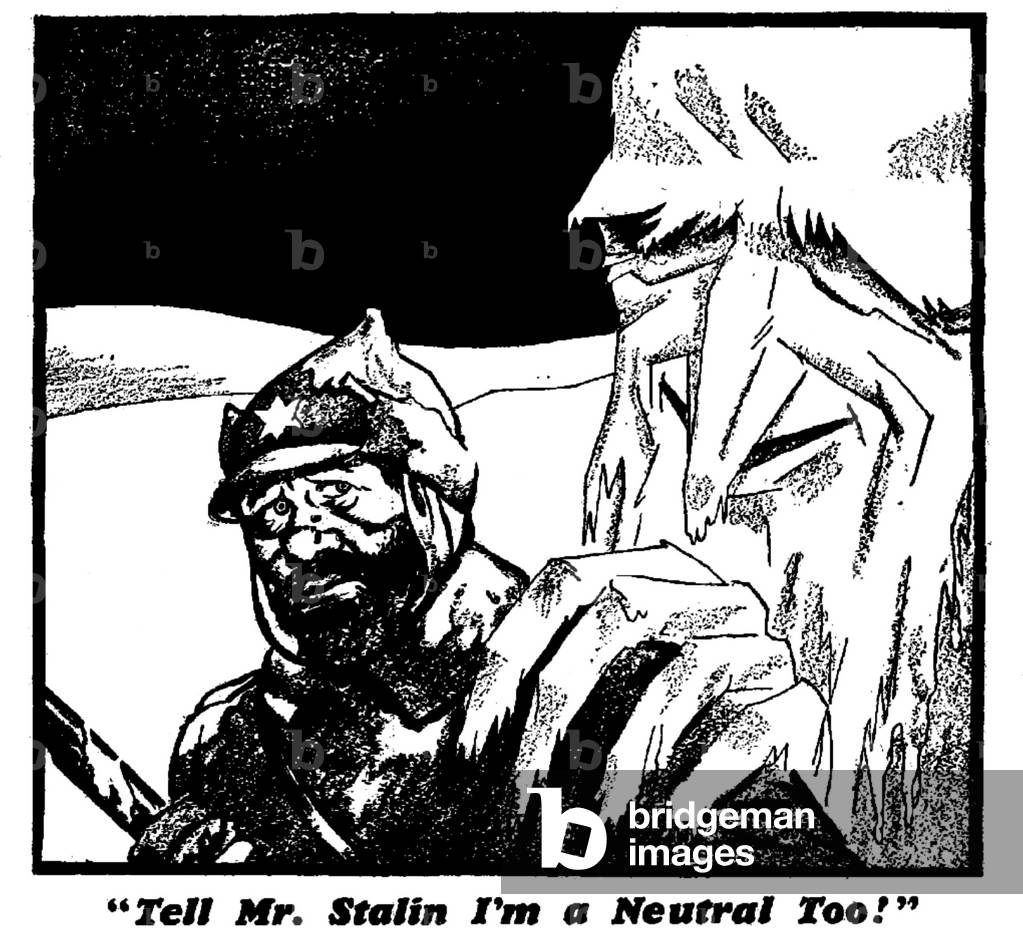 Tell Mr Stalin I'm a Neutral Too! 4th December 1940 (b/w photo)