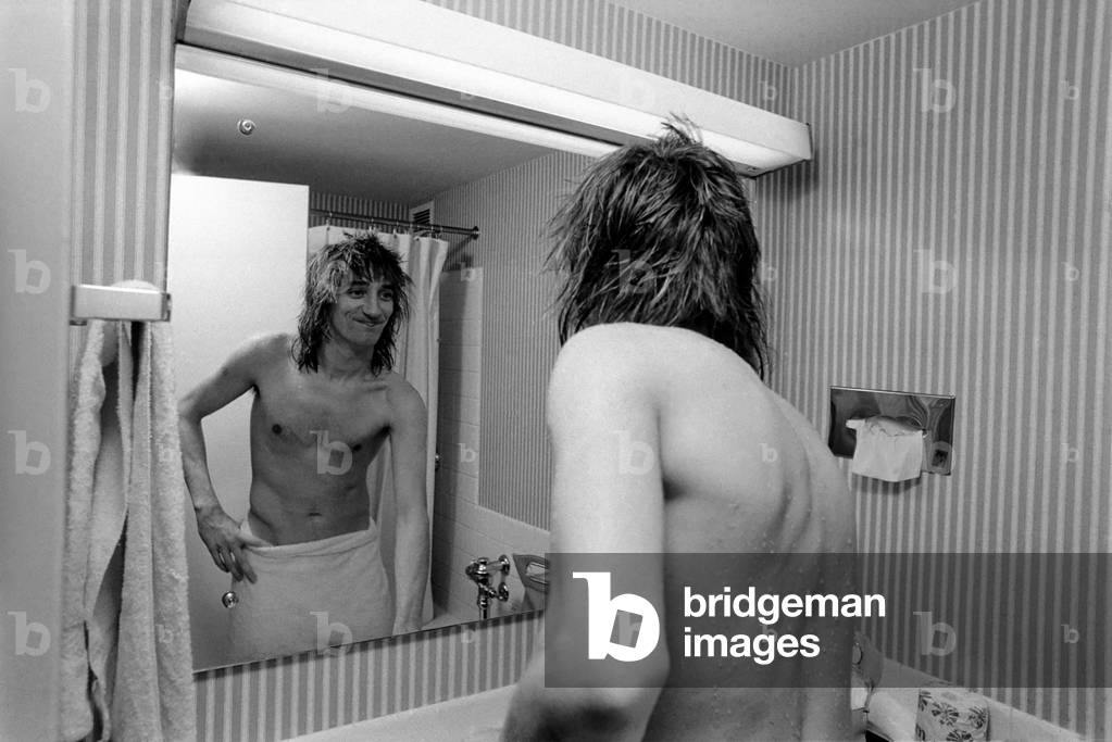 Rod Stewart and Faces. Concert in U.S.A, March 1975