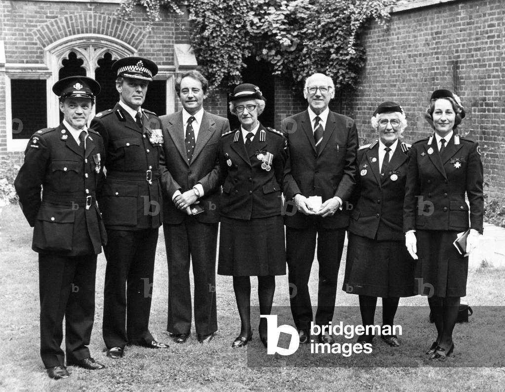 Members of the order of St John and The St John Ambulance Association received an insignia at the investuture ceremony held at the oder's Grand Priory Church in Clerkenwell, London, 1970
