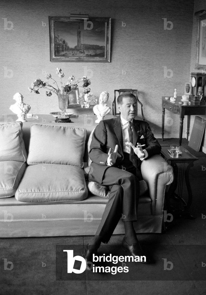 Screen Writer Sir Terence Rattigan, May 1964 (b/w photo)