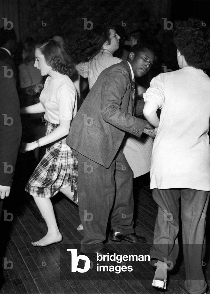Barefoot dancing is banned in 'London's Harlem', 17th November 1949 (b/w photo)
