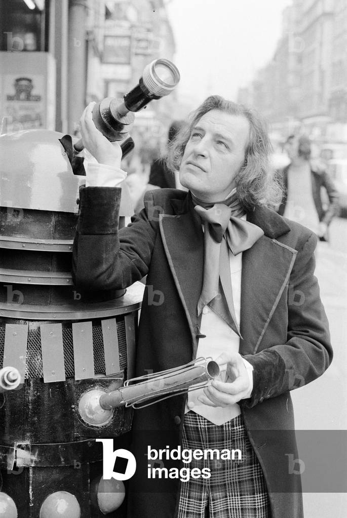 Trevor Martin actor who will be playing Dr Who in the first stage production of the popular science fiction series, 7th November 1974 (b/w photo)