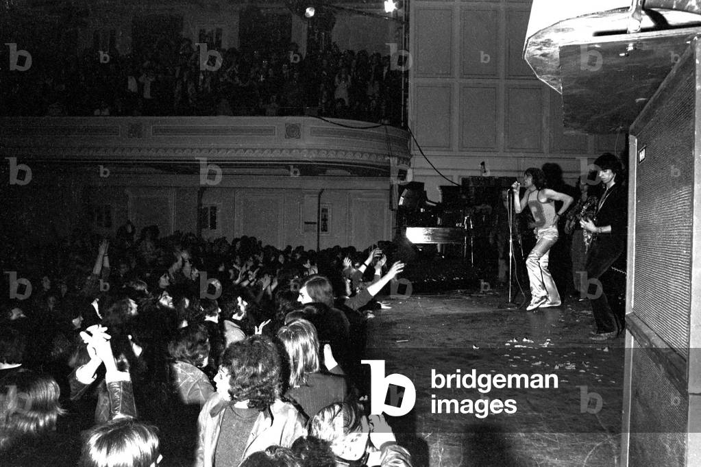Rolling Stones: during the first night of the band's UK tour at Newcastle City Hall on Thursday, 4 March 1971