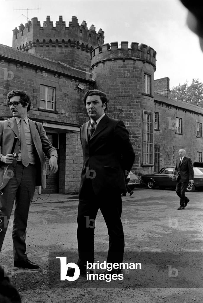 Stormont MP John Hume seen here at the inauguration of Northern Irelands alternative Parliament at Dungiven. November 1971 71-10372-002
