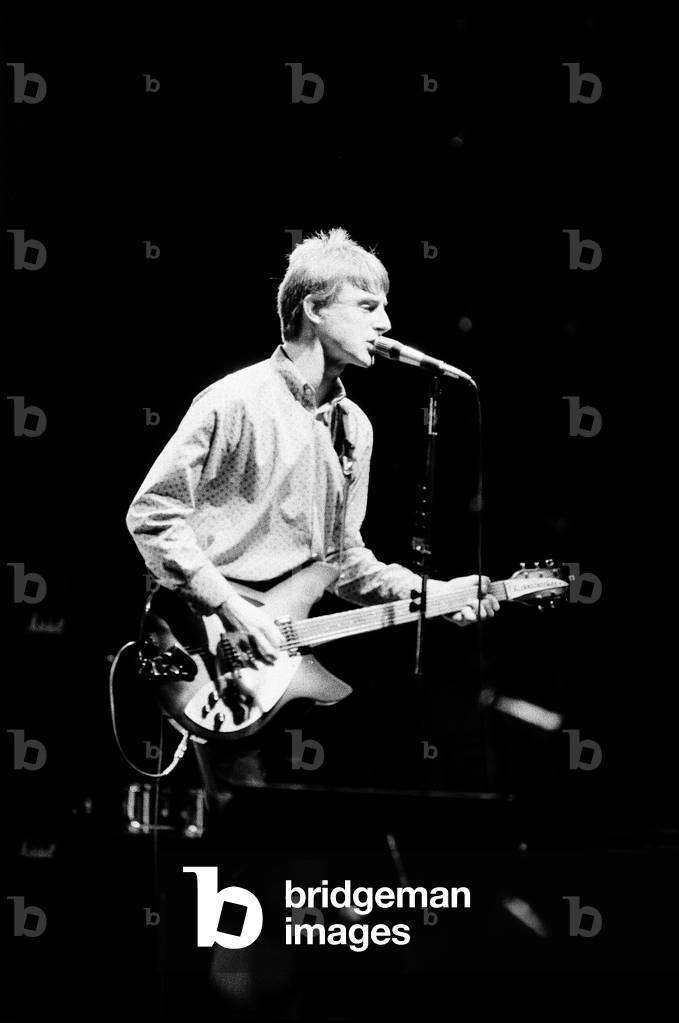 The Jam in concert, Brighton conference centre.
12th December 1982.
Paul Weller
