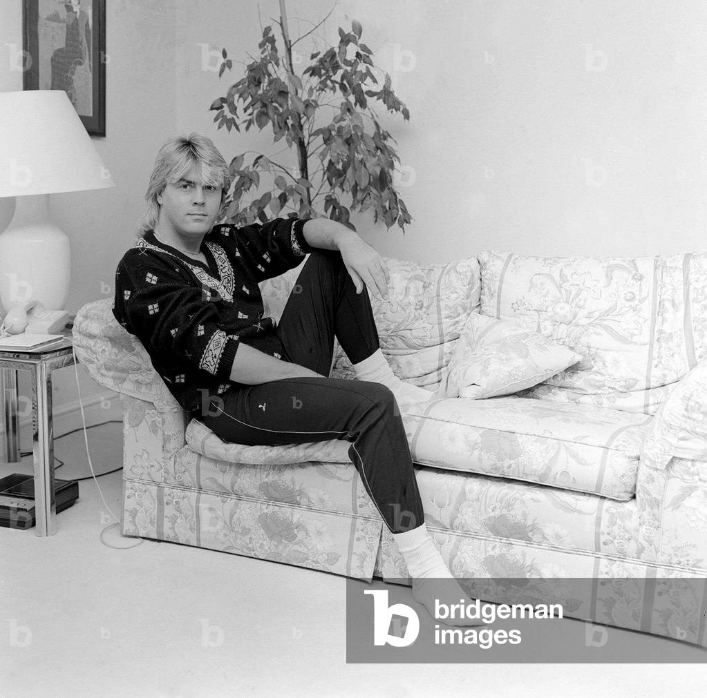 Mike Nolan, August 1987 (b/w photo)