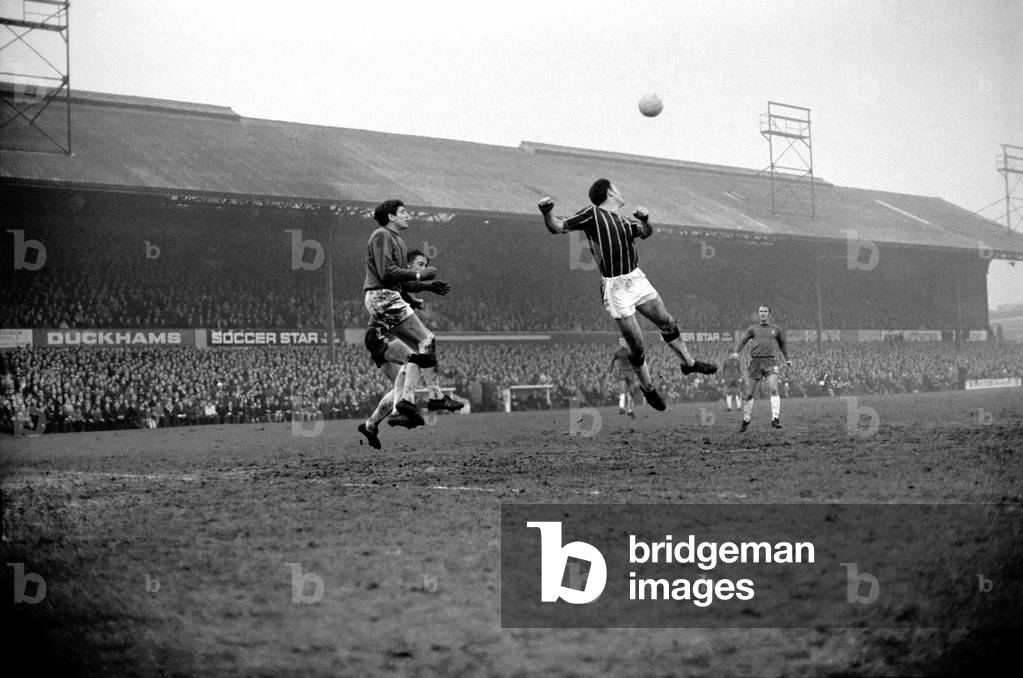 English League Division One Match. Crystal Palace v. Chelsea. December 1969 (photo)