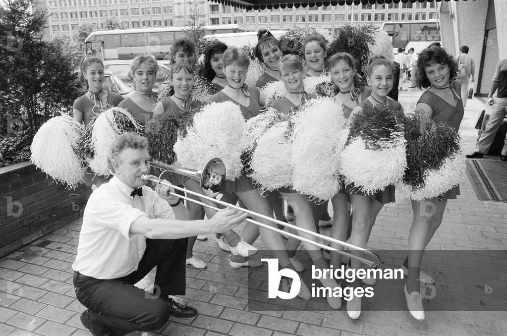 1988 Birmingham International Jazz and Blues Festival, Artists, Photo-call, 1st July 1988.