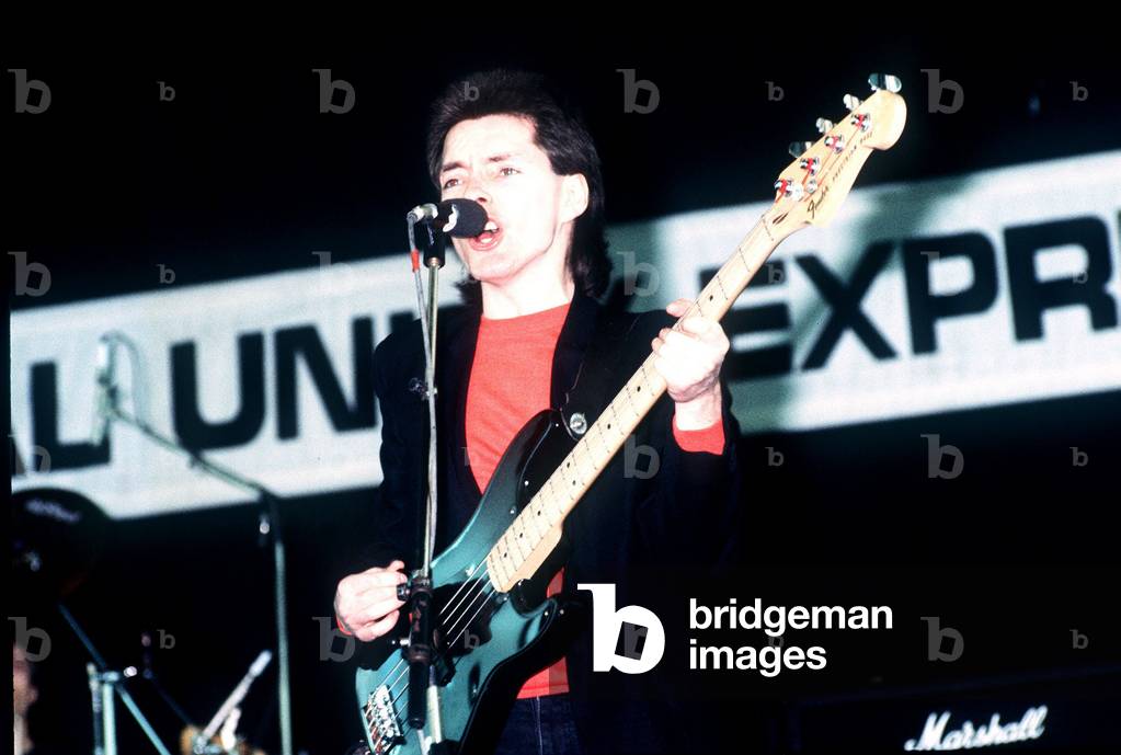 Bruce Foxton of The Jam, 1982
