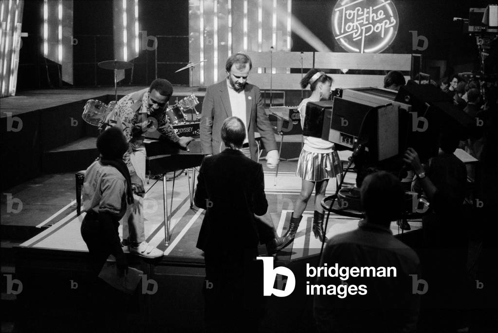 John Peel on set of Top of The Pops
March 1982