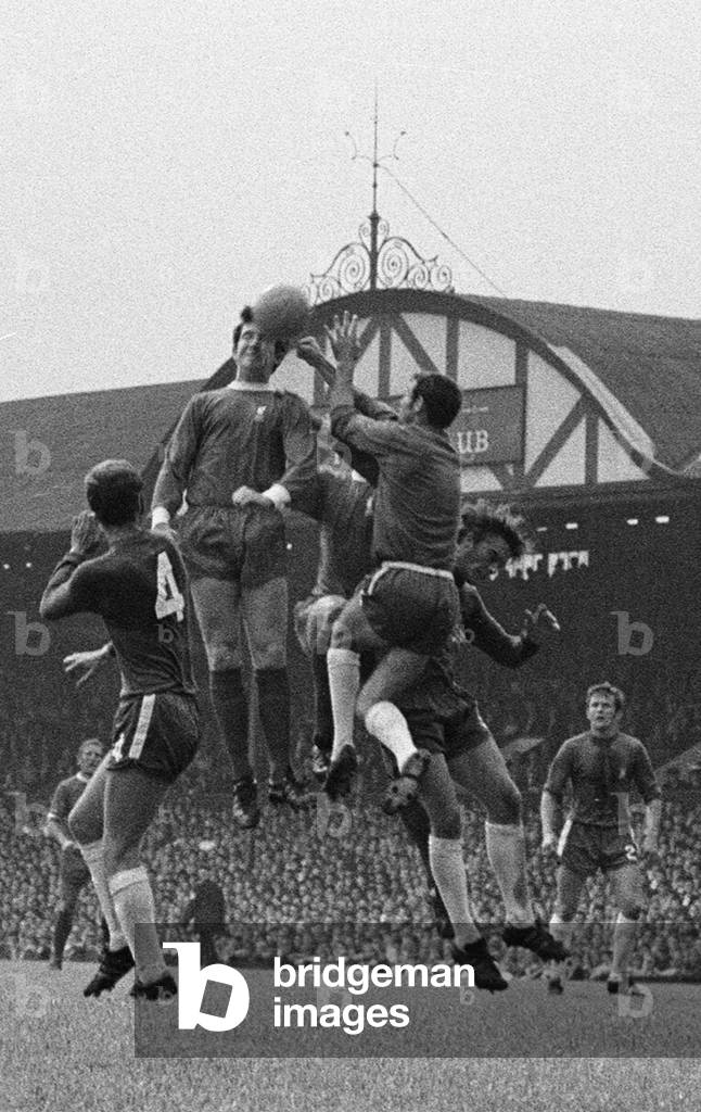 Liverpool v Chelsea Division One Football 8th August 1969 (photo)