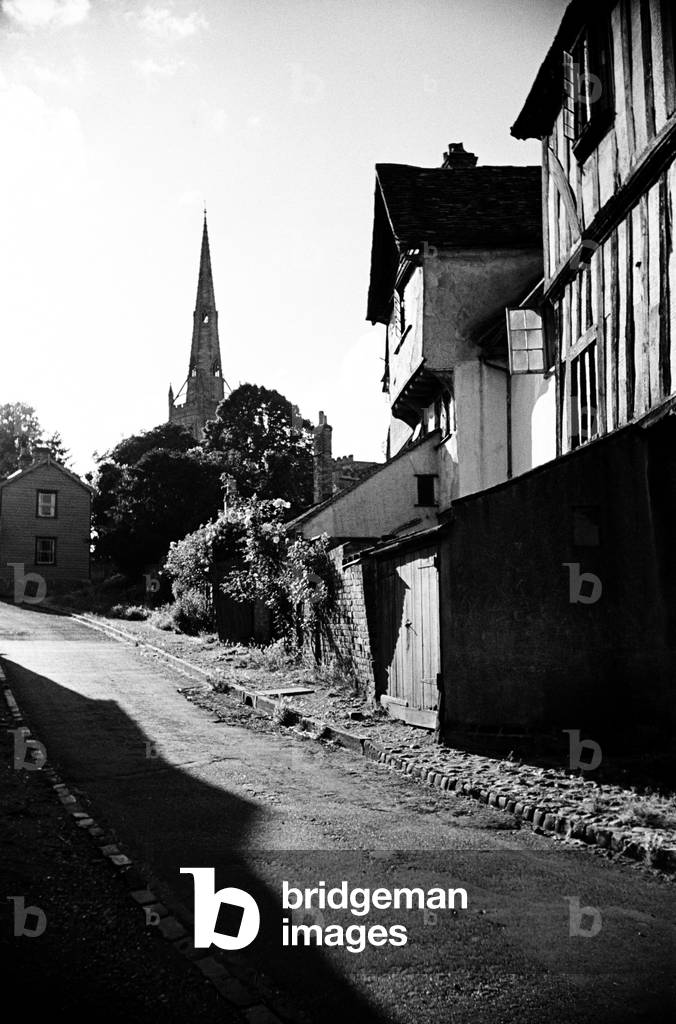 Dick Turpin's cottage, back view. Thaxted, Essex. 14th July 1946 (b/w photo)