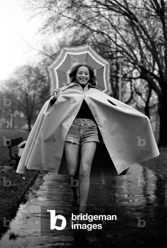 Actress Cheryl Gilham, January 1975