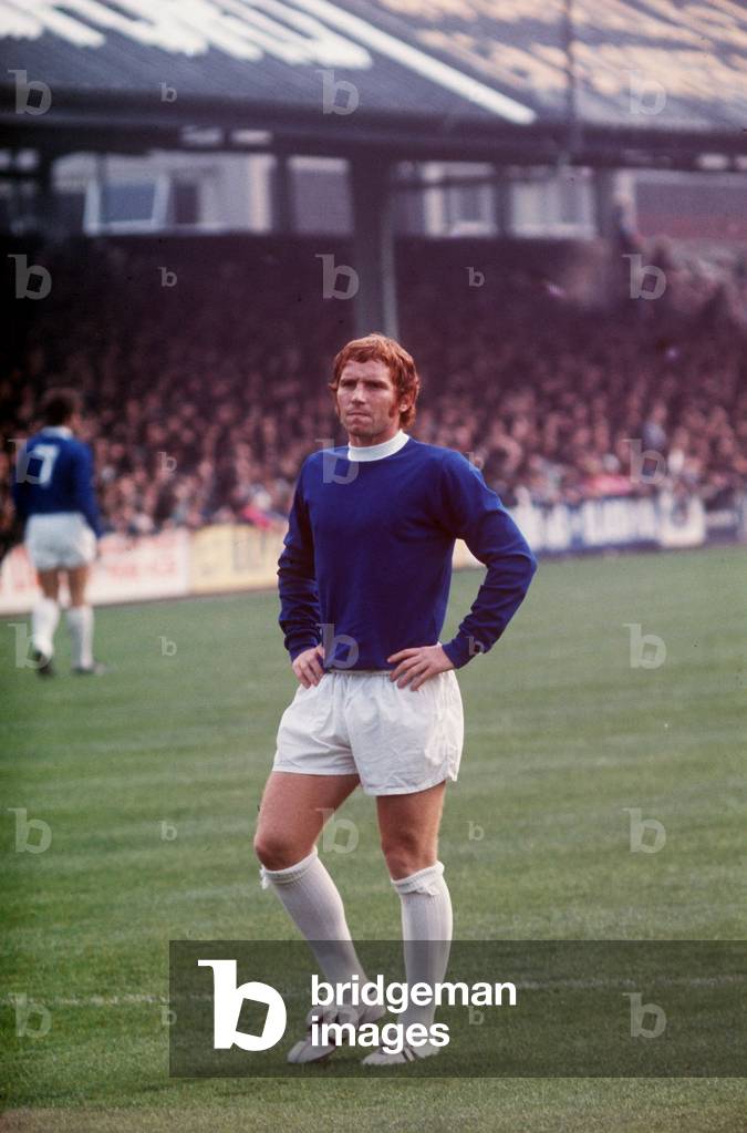 Alan Ball of Everton at Goodison Park c. 1968 (photo)