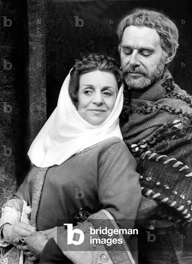 Carmen Silvera and Paul Williamson in a production of 