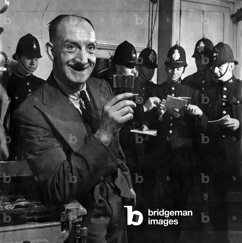 Police School. Walter Whaley of the Sussex Police School, Brighton. November 1948