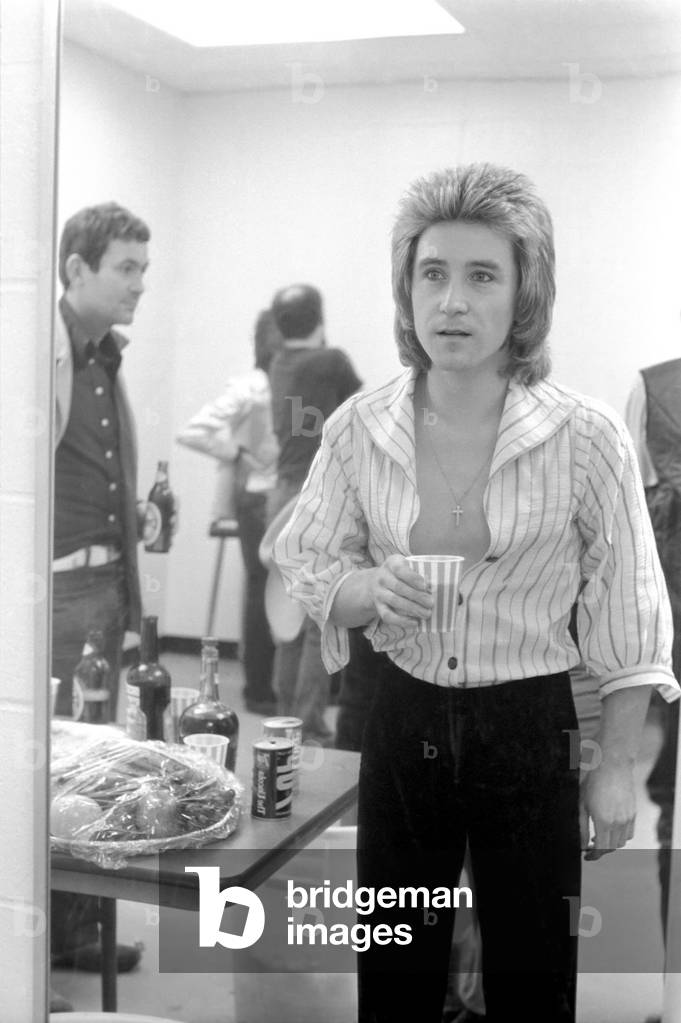 Rod Stewart and Faces. Concert in USA, April 1975