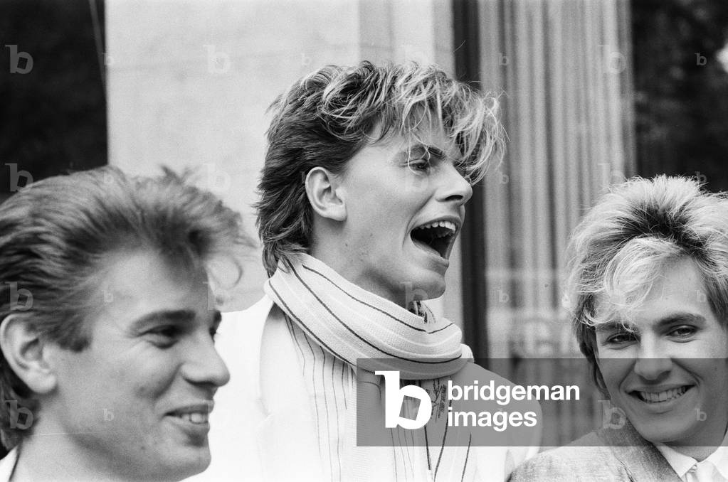 Duran Duran, Music Group, 20th July 1983 (b/w photo)