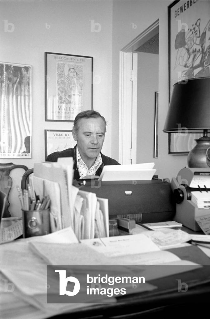 Film actor Jack Lemmon, February 1974