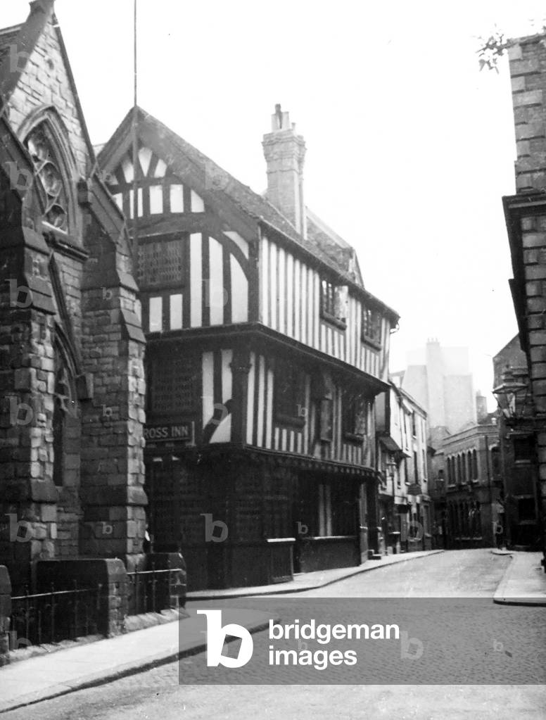 The Golden Cross public house, Hay Lane, c.1936 (b/w photo)