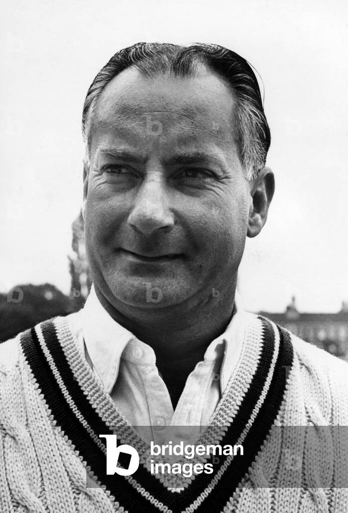 A portrait of English cricketer Don Kenyon. 30th June 1967 (b/w photo)