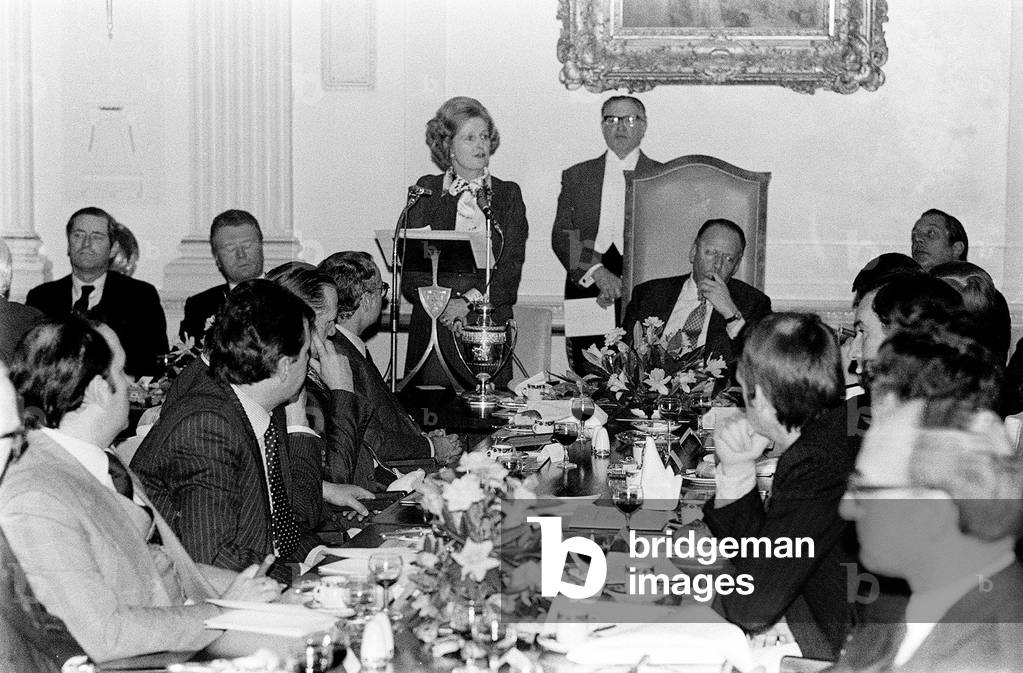 Margaret Thatcher at a Luncheon - February 1978