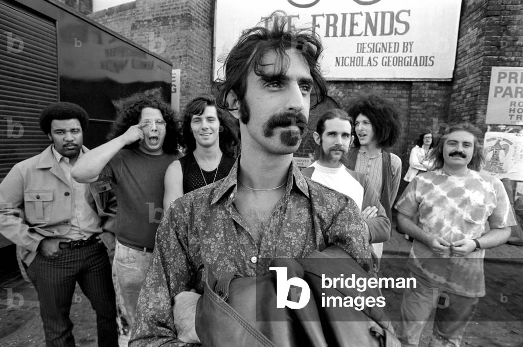 Frank Zappa. Another American rock group hits London town, June 1970