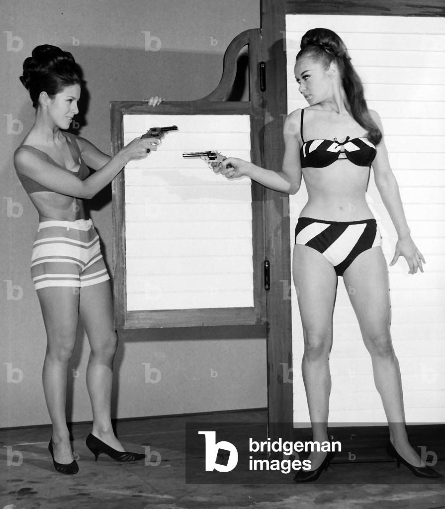 Nymphs and Satires - radical sixties revue play 1965 (b/w photo)