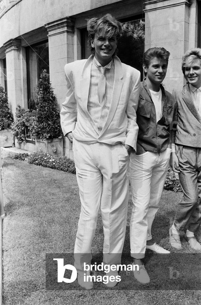 Duran Duran, Music Group, 20th July 1983 (b/w photo)