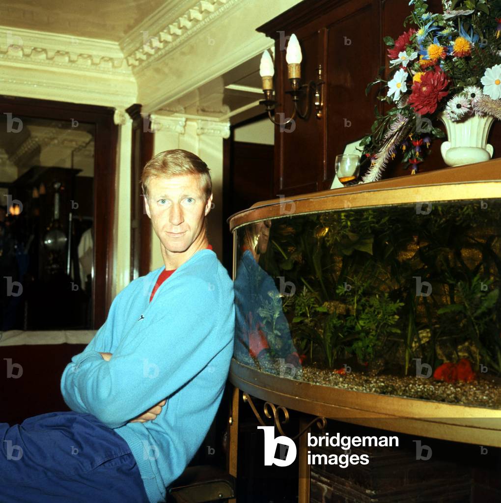 Jack Charlton England & Leeds United football player, pictured at the Hendon Hall Hotel July 1966 (photo)