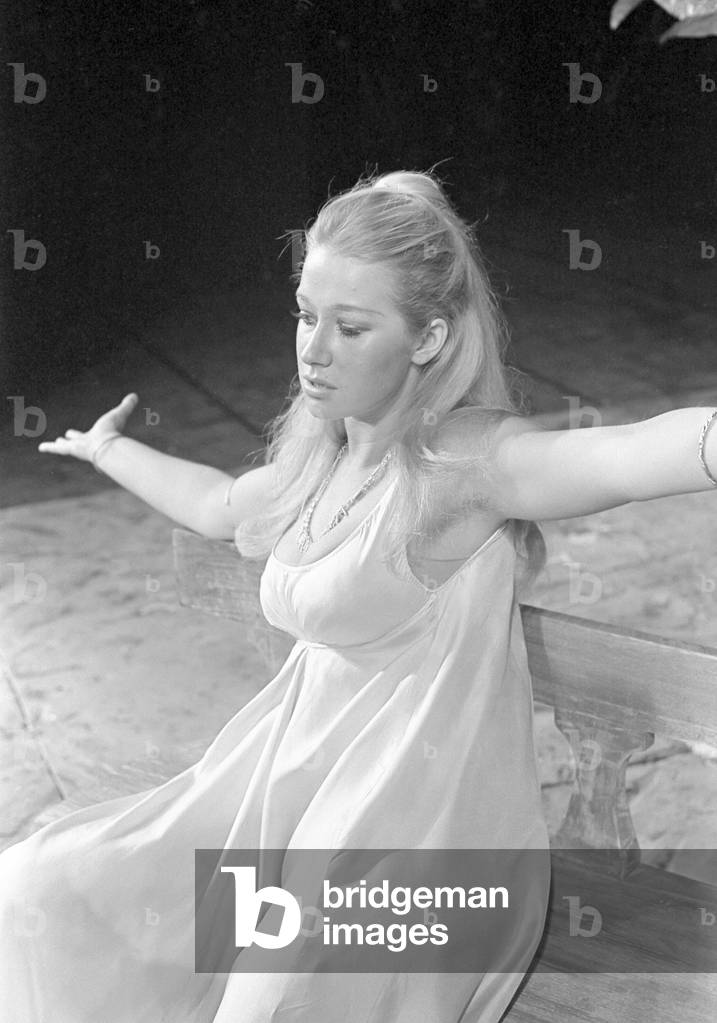 Actress Helen Mirren as Cressida, in a scene from 