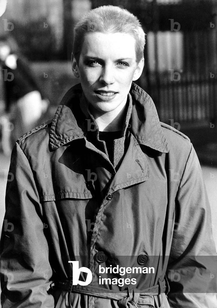 Annie Lennox, singer of the Eurythmics.
27th March 1983.