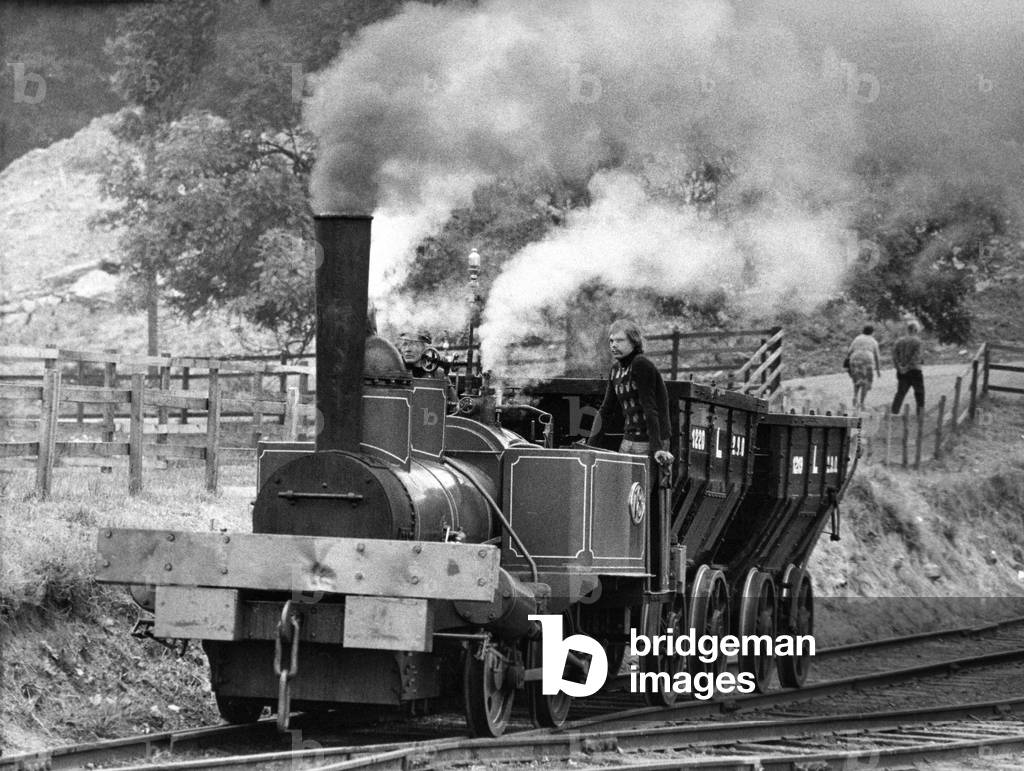 Beamish Open Air Museum's latest addition the Lewin a steam locomotive built around 1876 that was still working at Seaham harbour in 1970