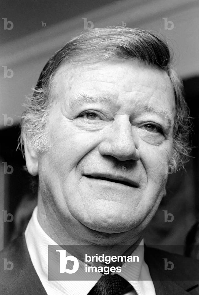 Actor John Wayne. January 1974