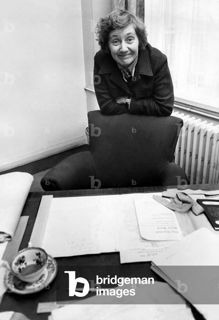 Minister of Education, Shirley Williams in her office at Curzon Street, W.1. November 1967