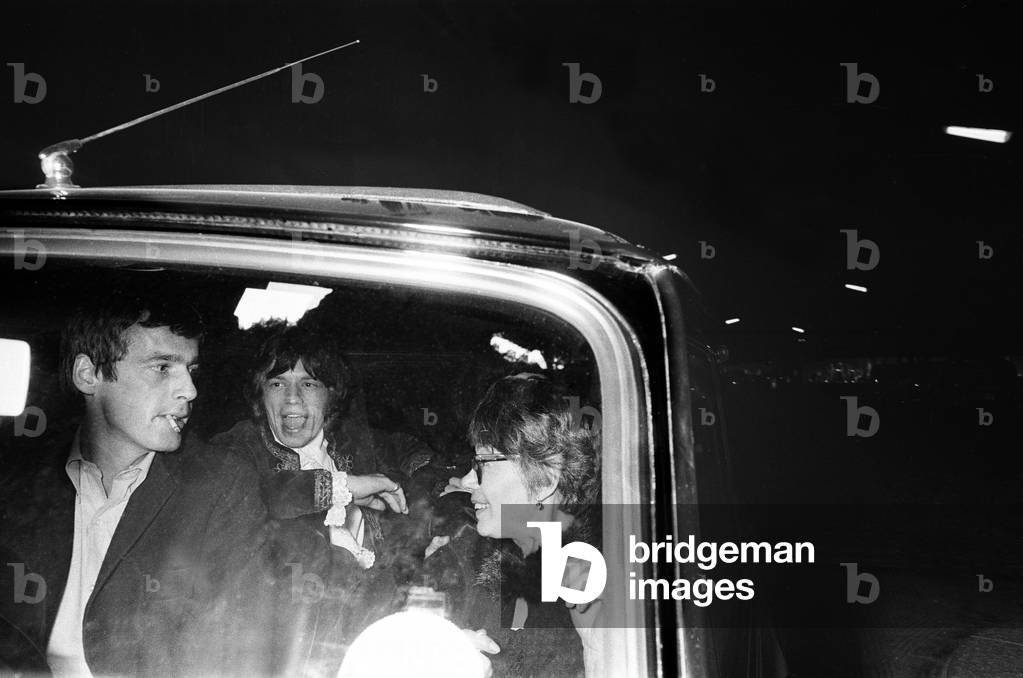 Mick Jagger at the first night of 