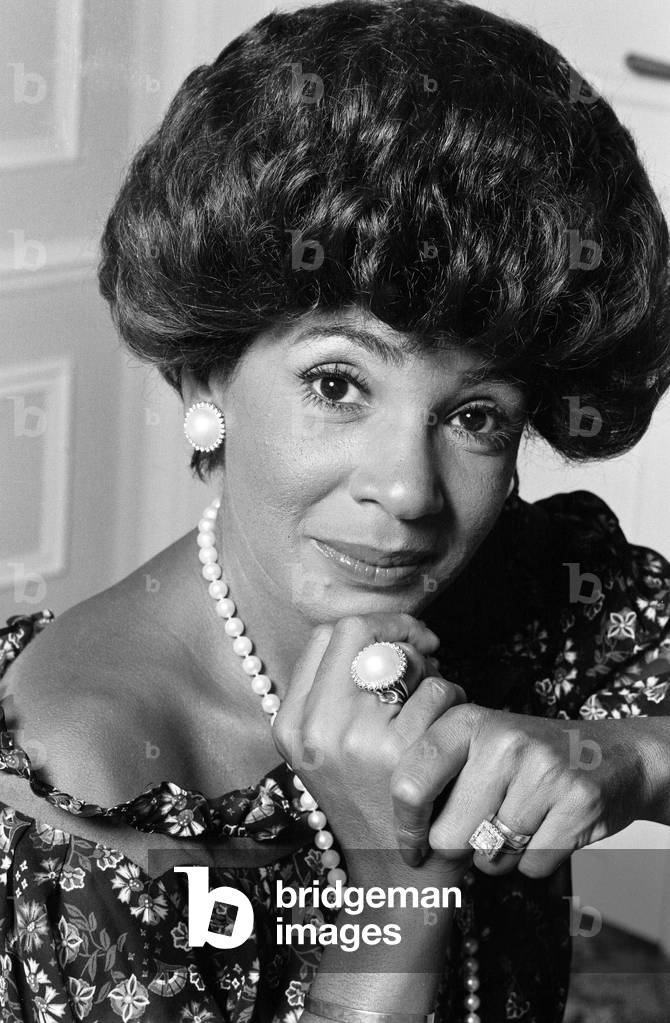 Shirley Bassey in Monte Carlo, August 1977.