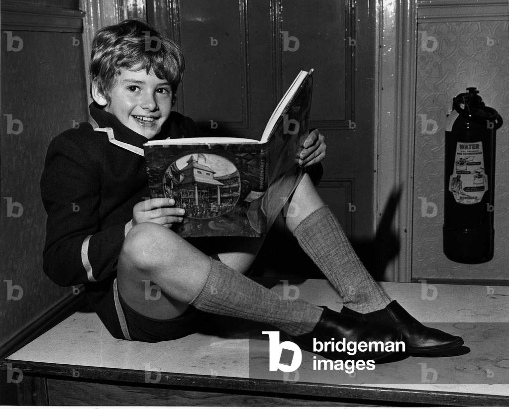 Mark Lester boy / child actor, November 1967 (b/w photo)