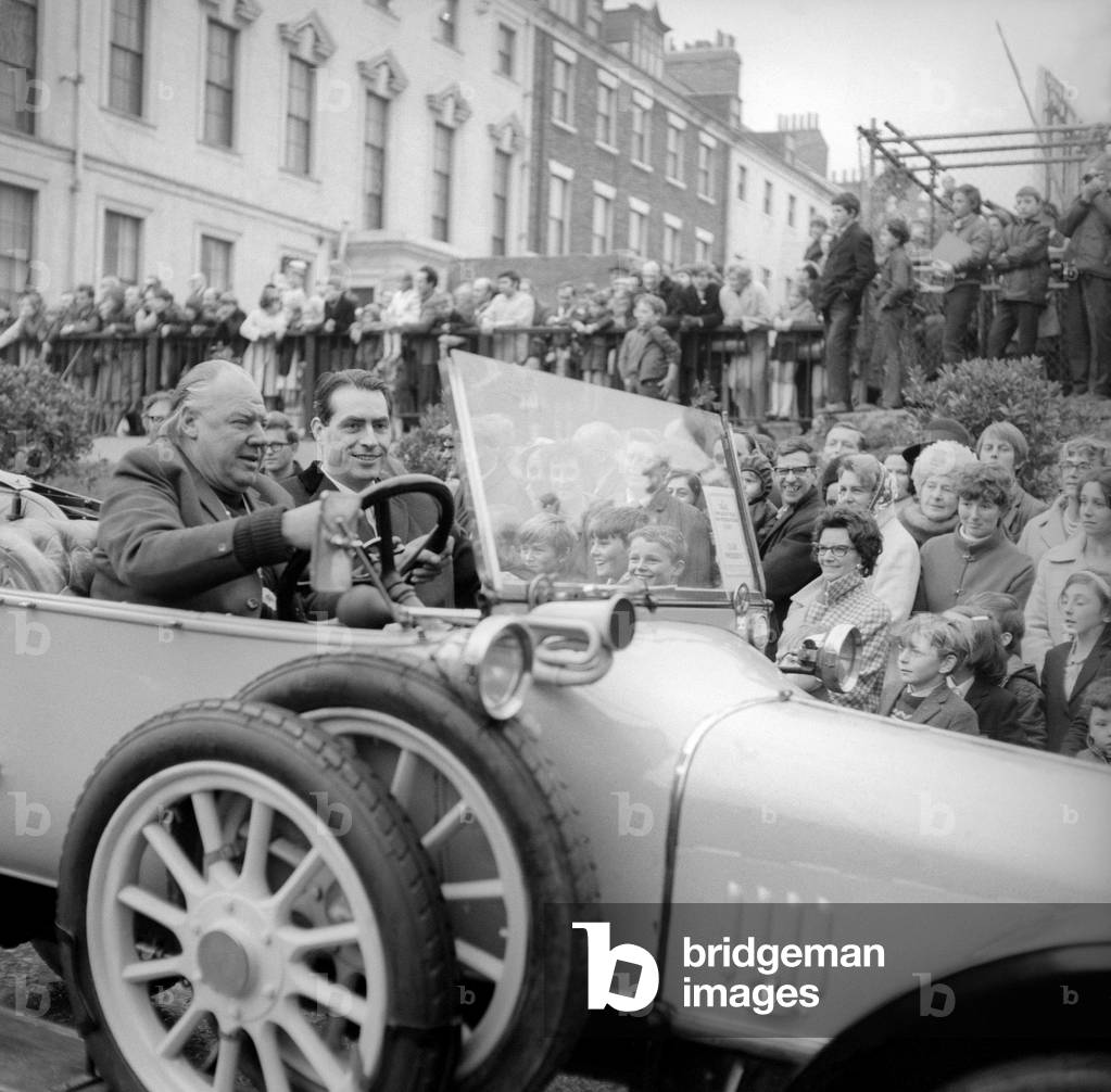 The opening of John Dobson street in Newcastle on Wednesday, May 6, 1970 (b/w photo)