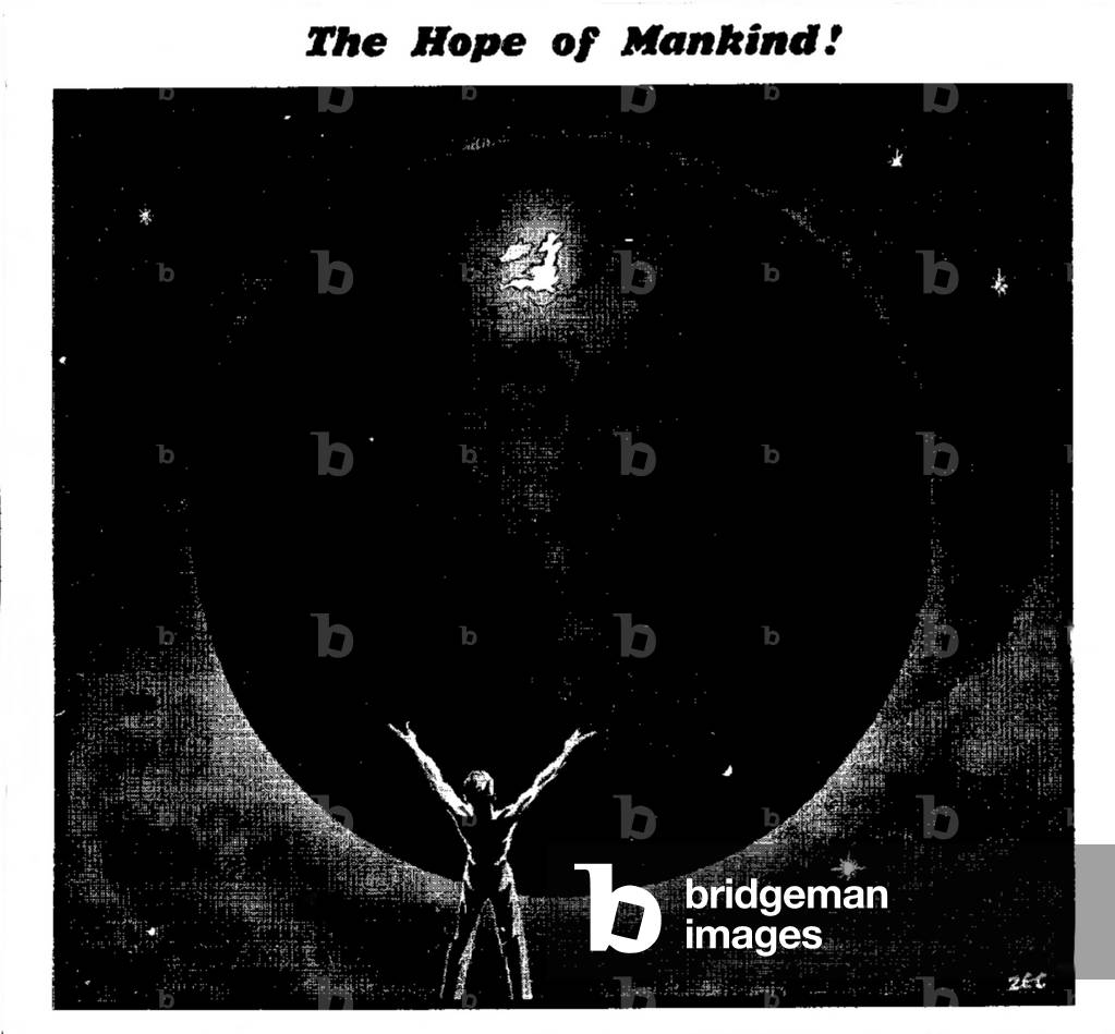 The Hope of Mankind!, 22nd June 1940 (b/w illustration)