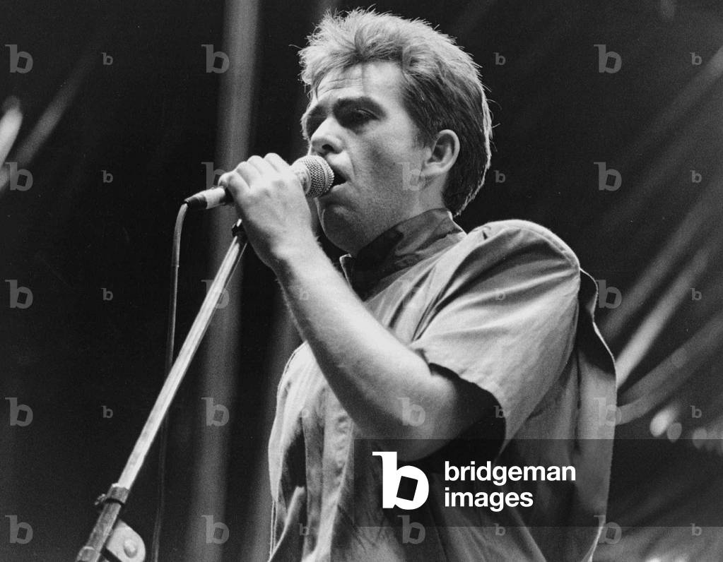 Peter Gabriel in Clapham, London, July 1986