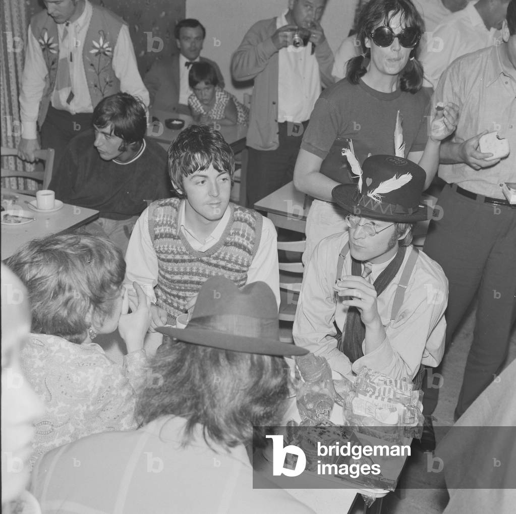The Beatles set out on their celebrated tour of the West Country 11th September 1967.